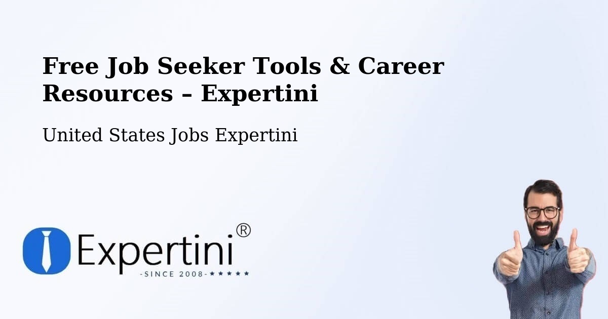 Free Job Seeker Tools & Career Resources – Pennington County - Pennington County, United States Jobs Expertini
